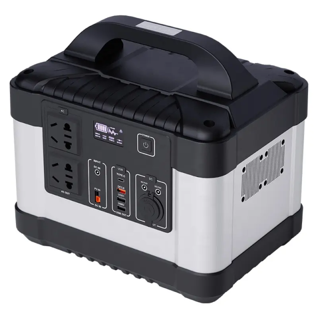 POWER 1000W portable power station, 1110Wh capacity with 2 x AC outlets