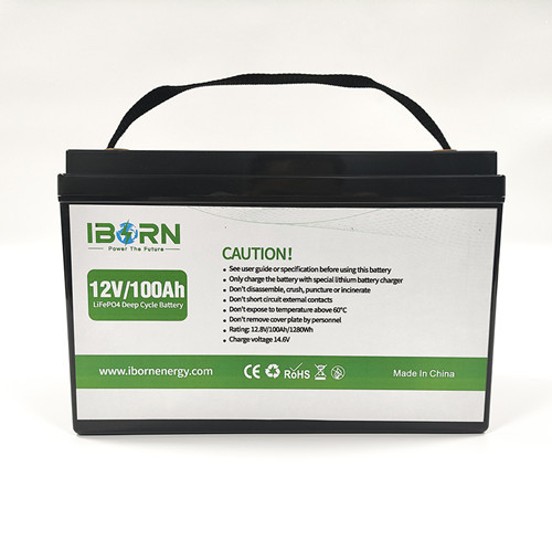 12V100Ah Lithium Bluetooth Battery For Marine & Trolling Motors