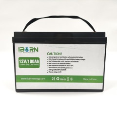 12V100Ah Lithium Bluetooth Battery For Marine & Trolling Motors