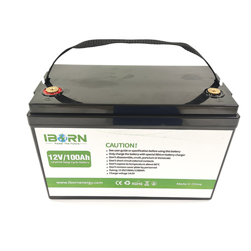 12V100Ah Lithium Bluetooth Battery For Marine & Trolling Motors