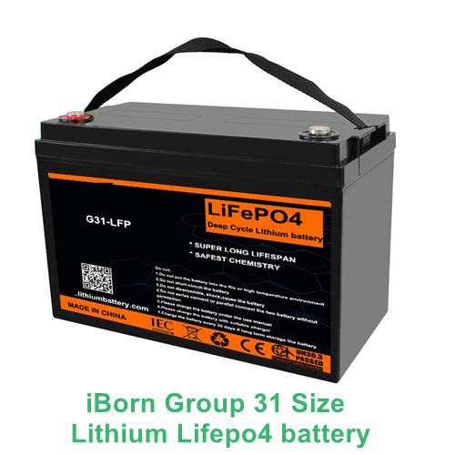 Group 31 Lithium LiFePO4 Battery For RV Trailer