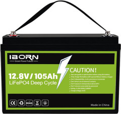 Heated & Bluetooth 12V105Ah Lithium Battery For RV Trailer