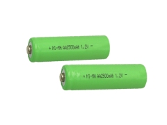 1.2V 2500mAh AA Ni-MH Rechargeable Battery