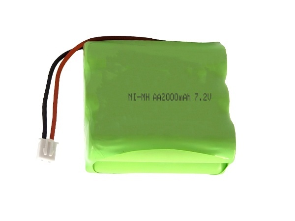 7.2V AA2000mAh NiMH Rechargeable Battery For Control Security Panel Alarm System