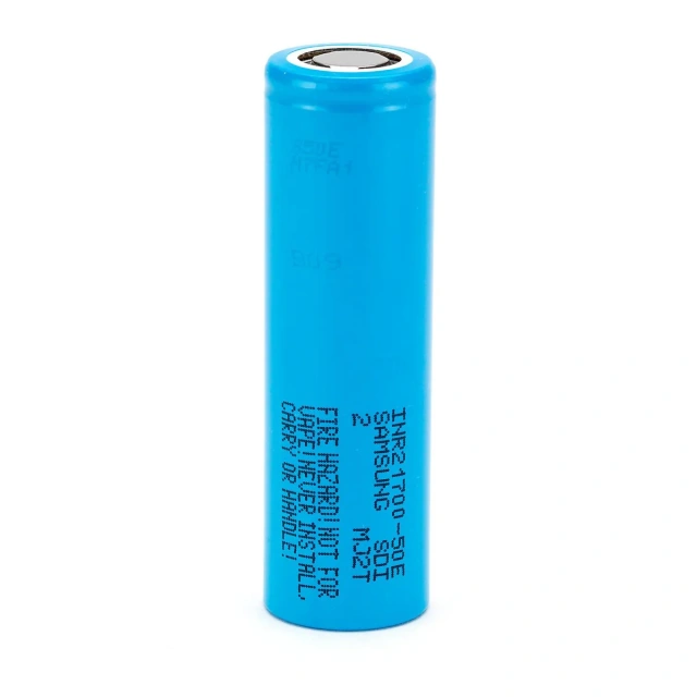 Samsung 21700 50E 3.6V 5000mAh 10A  Li-ion Battery Cell