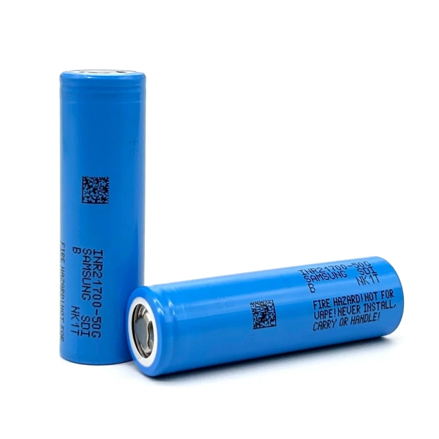 Samsung 21700 50G7 3.6V 4850mAh 10A  Li-ion Battery Cell