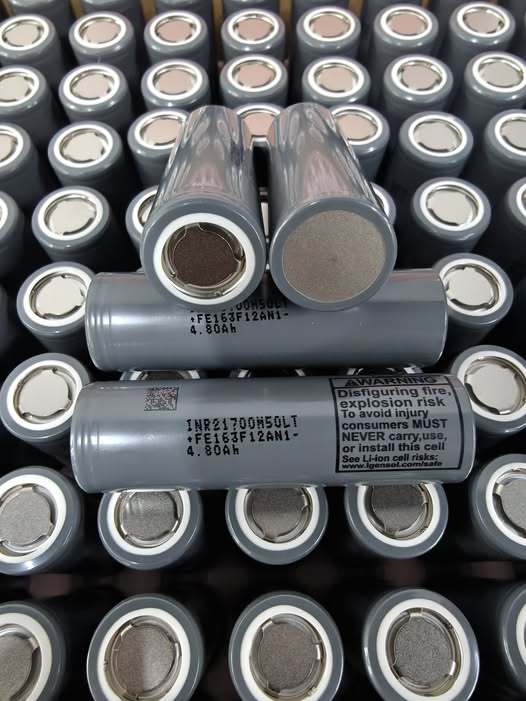LG 21700 M50LT 4800mAh 10A  Li-ion Battery Cell