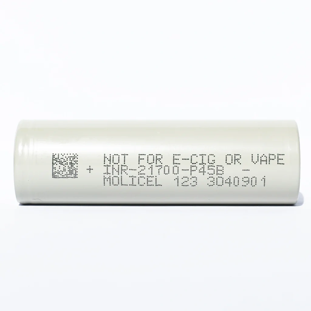 Molicel 21700 P45B 4500mAh 45A  Li-ion Battery Cell