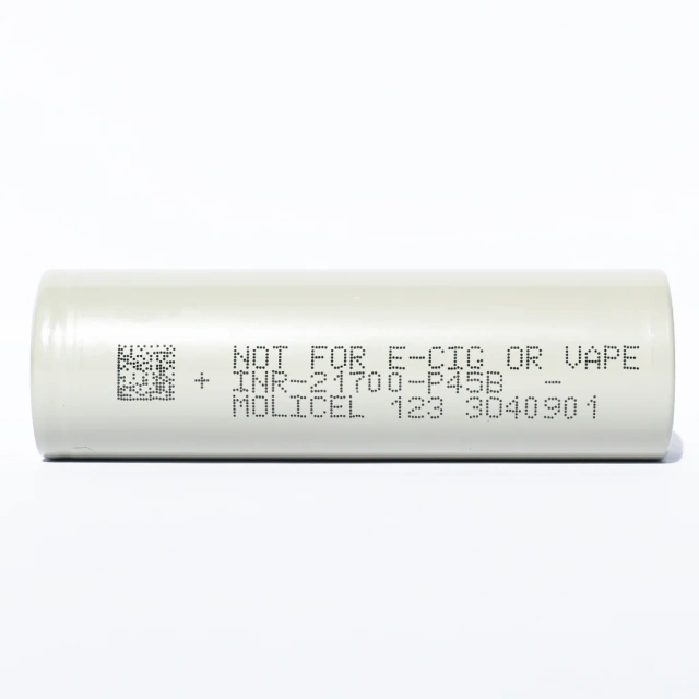 Molicel 21700 P45B 4500mAh 45A  Li-ion Battery Cell