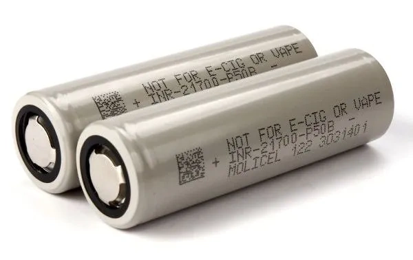 Molicel 21700 P50B 5000mAh 45A  Li-ion Battery Cell