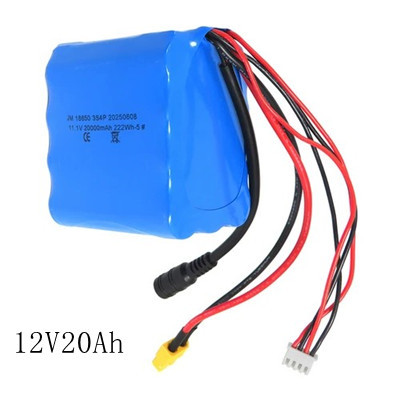 11.1V 12V 20000mah Rechargeable Lithium Battery for Flytec V030 V080 Boat