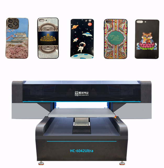 HC-6042 Small Flatbed UV Printer