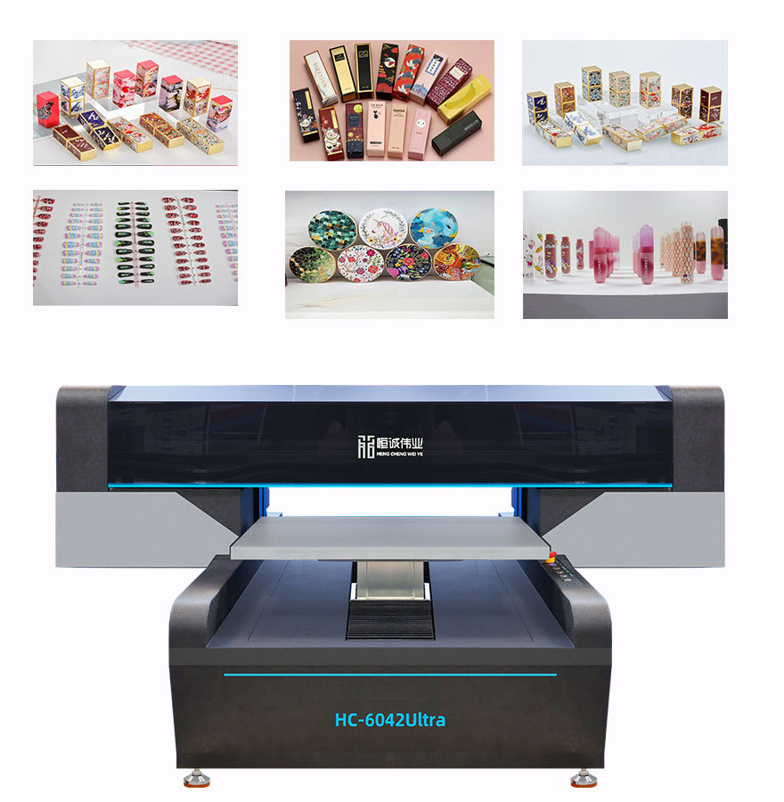 HC-6042 Small Flatbed UV Printer
