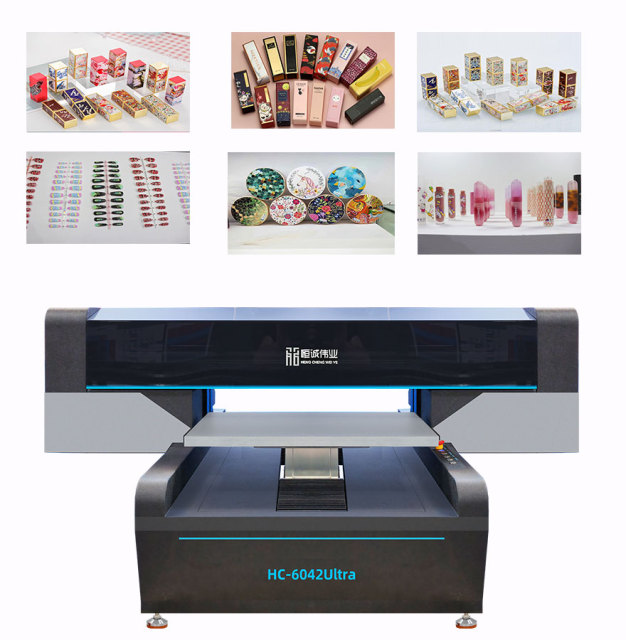 HC-6042 Small Flatbed UV Printer