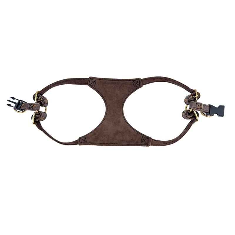 Luxury Style Designer Dog Harness and Multi-Functional Leash