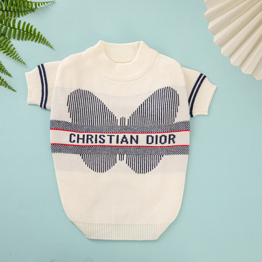Pet Sweater Set  DD-Inspired Cream Knitted Pet Apparel