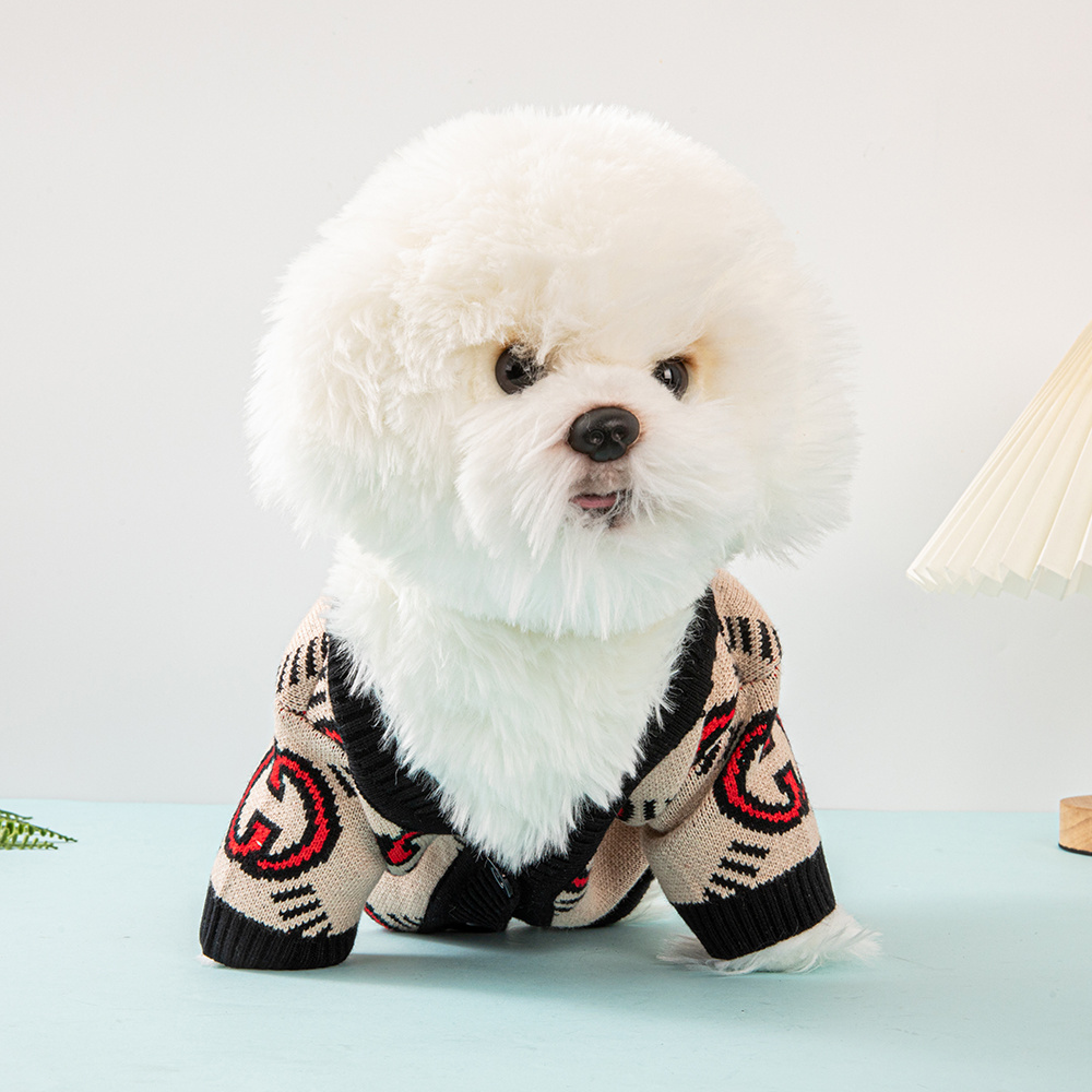 ChicPup Luxury GGcci Pet Cardigan Collection