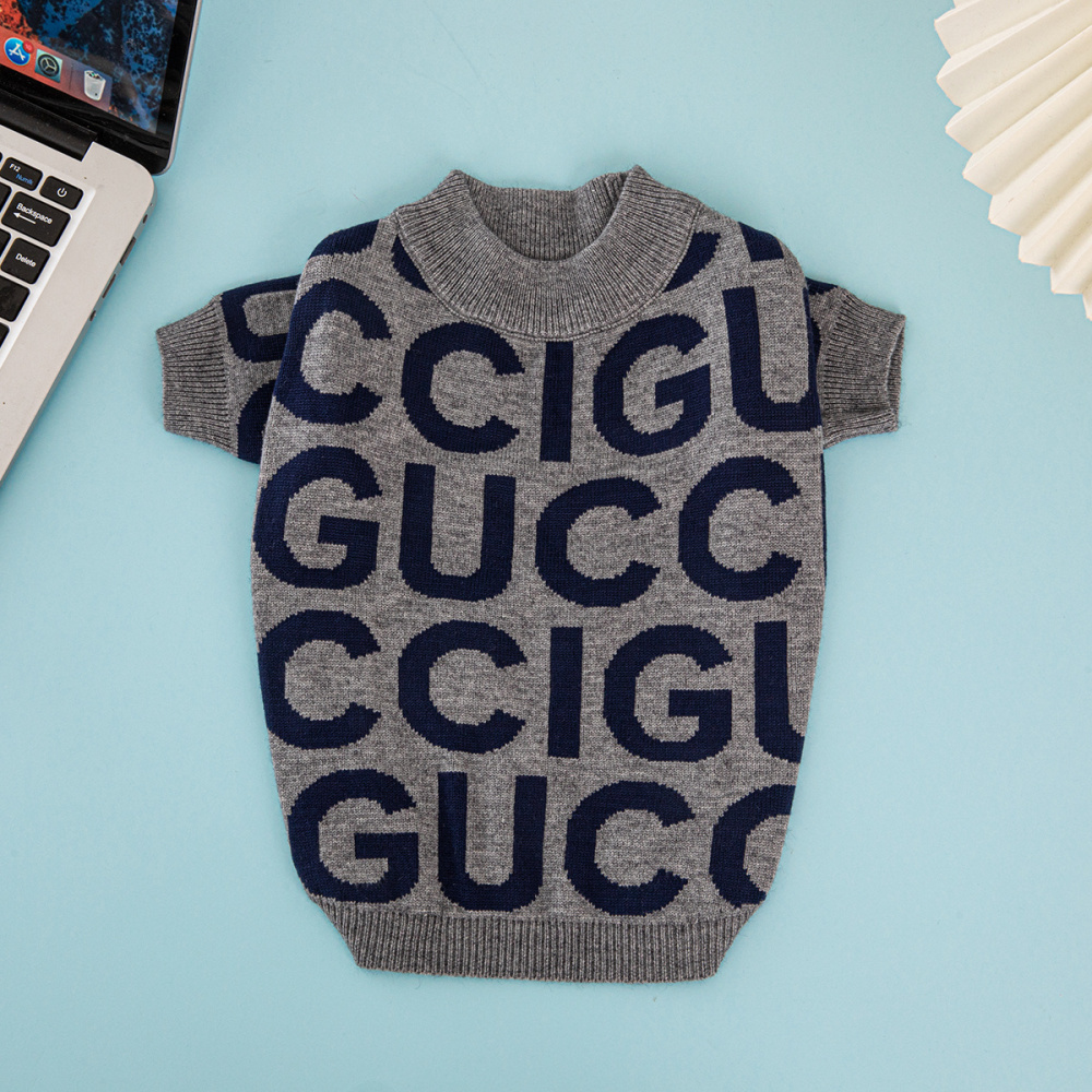 Paw-some Ggcci-Inspired Pet Sweater Collection