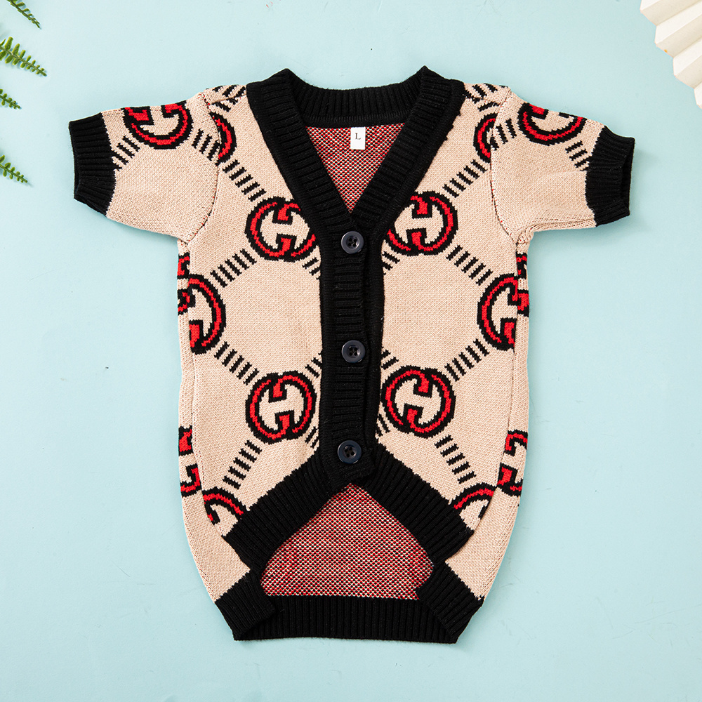 ChicPup Luxury GGcci Pet Cardigan Collection