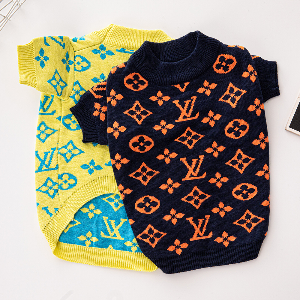 PoshPup Luxe VV-Inspired Designer Pet Sweater Collection