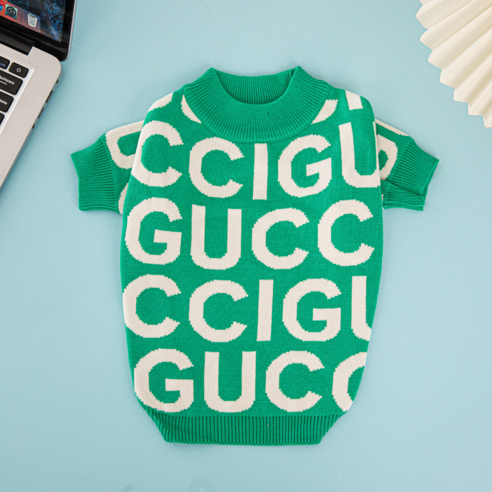 Paw-some Ggcci-Inspired Pet Sweater Collection