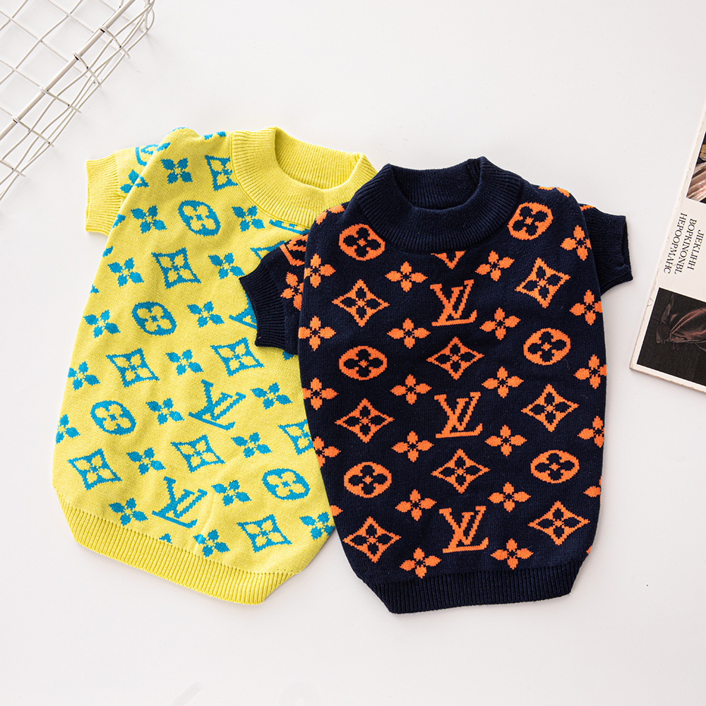 PoshPup Luxe VV-Inspired Designer Pet Sweater Collection