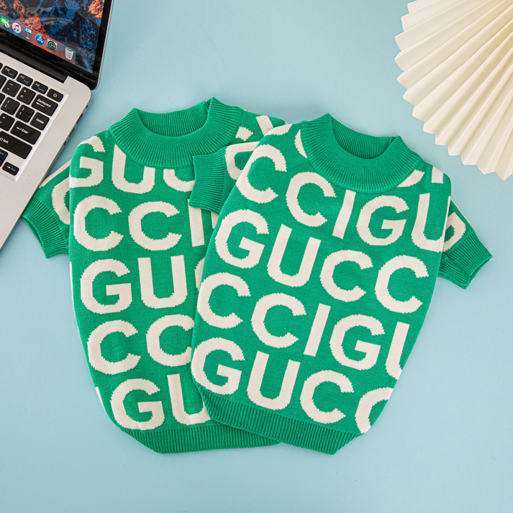 Paw-some Ggcci-Inspired Pet Sweater Collection