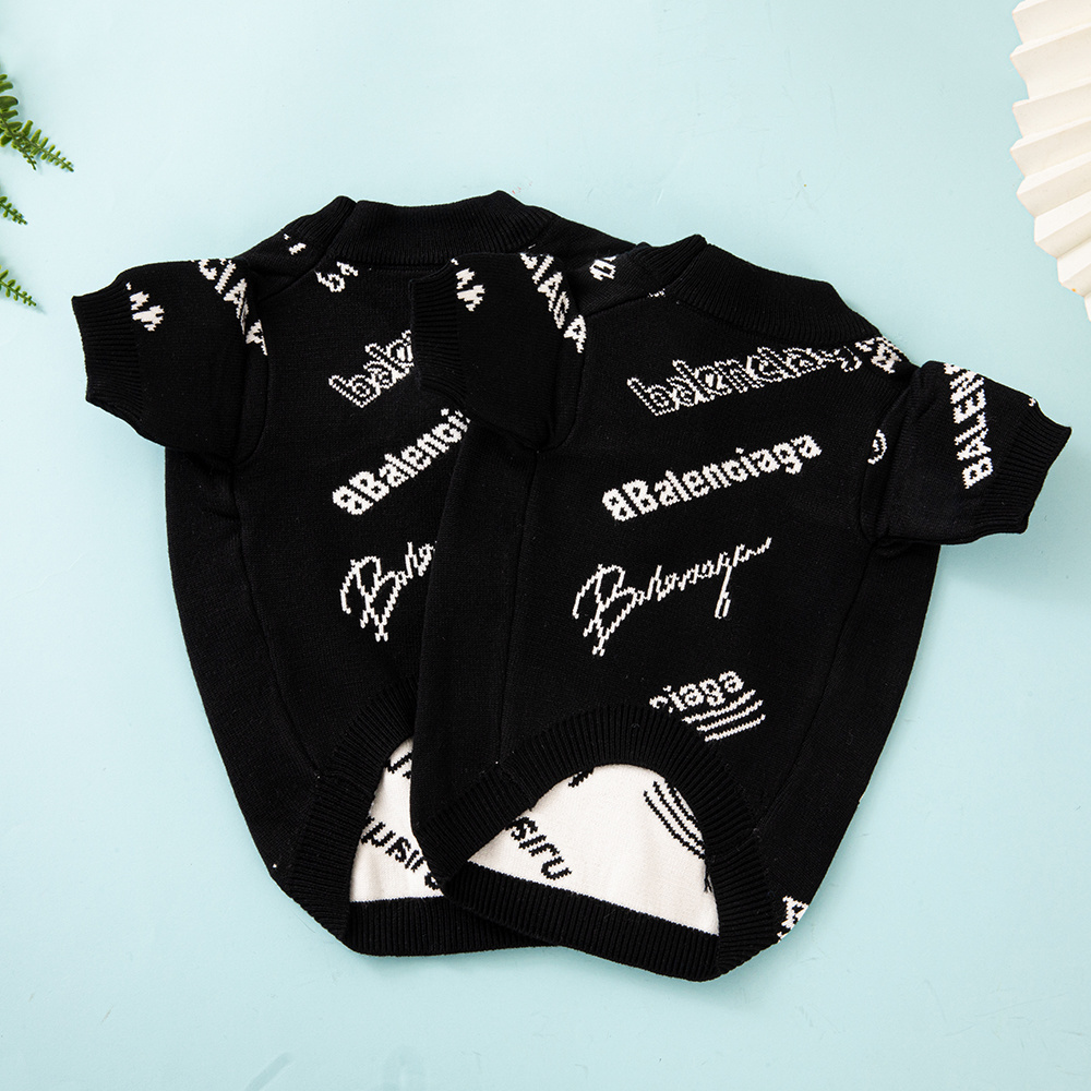 BA Pet Knit Sweater - Signature Logo Print Apparel for Dogs