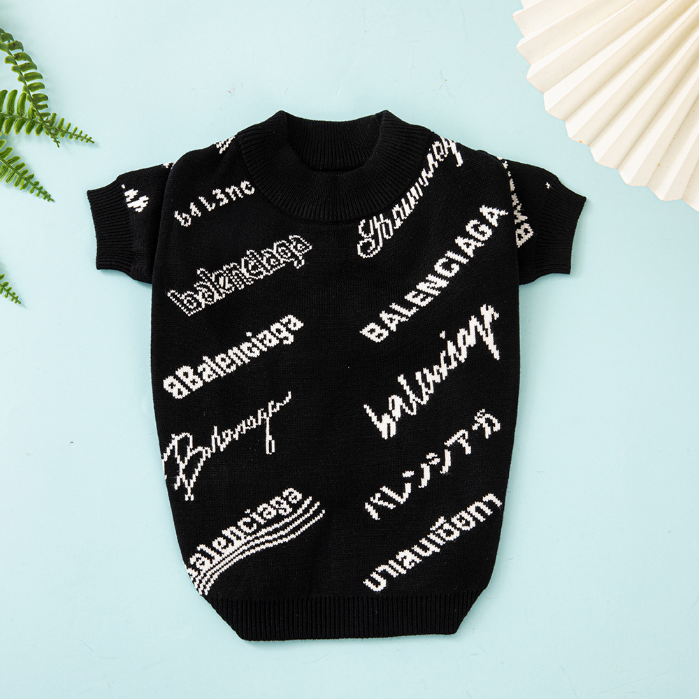 BA Pet Knit Sweater - Signature Logo Print Apparel for Dogs