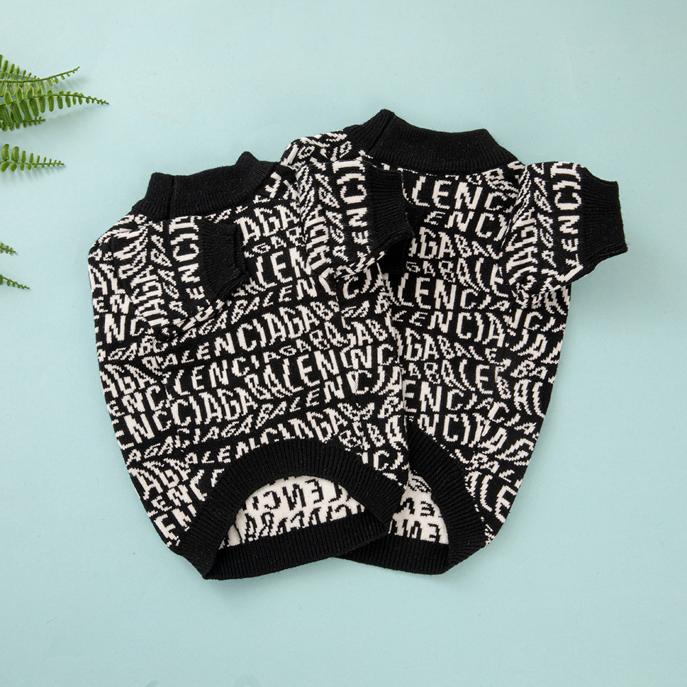 Stylish Ve Couture Print Pet Sweater for Dogs