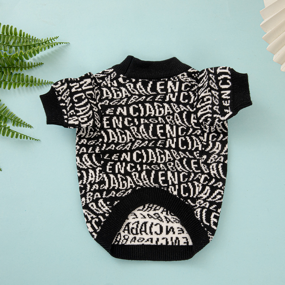 Stylish Ve Couture Print Pet Sweater for Dogs