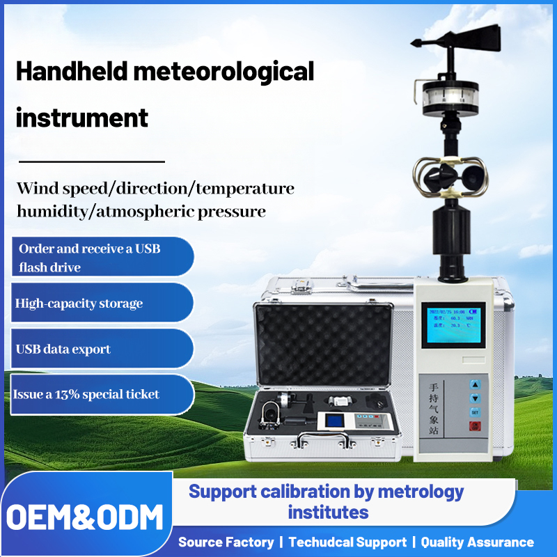 Meteorograph Handheld Meteorological Station (Portable Outdoor Environment Observer ...