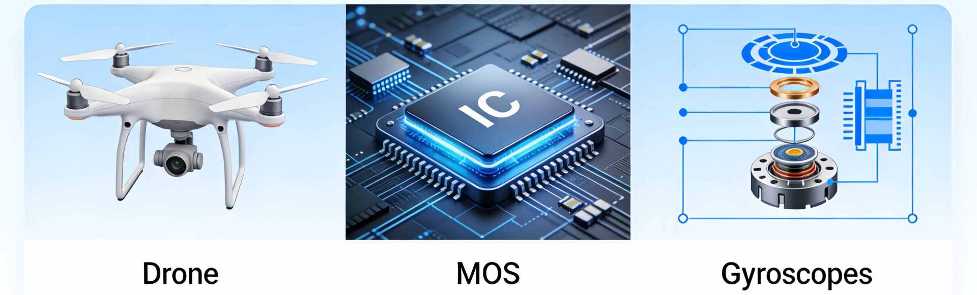 Drone IC & Gyroscopes Solutions