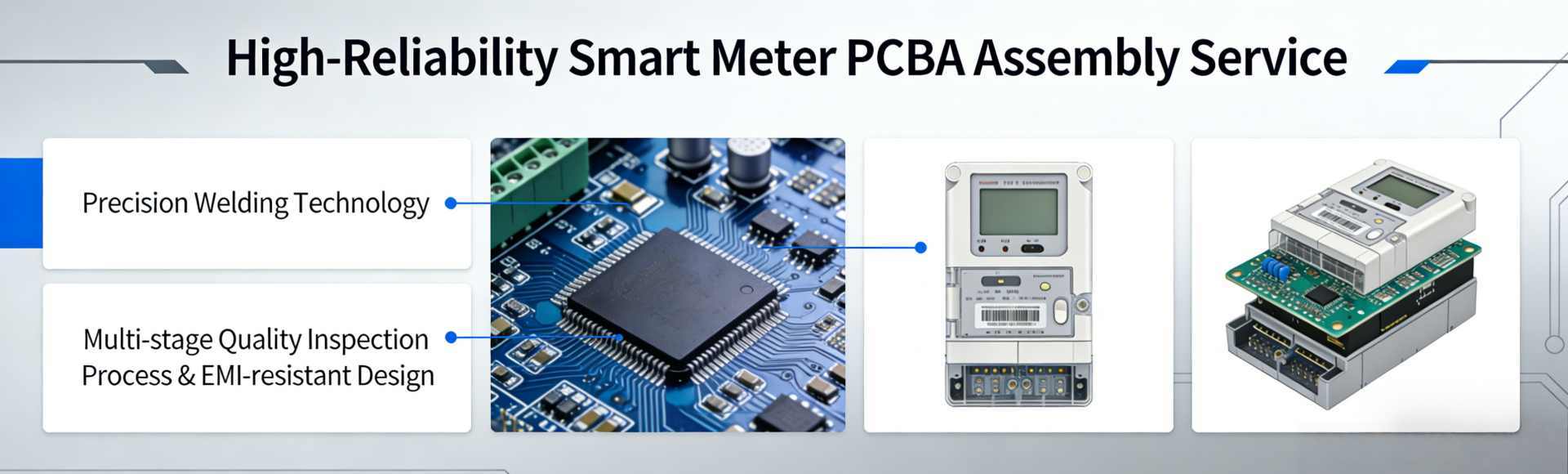 High-Reliability PCBA Assembly Services for Smart Electricity Meters