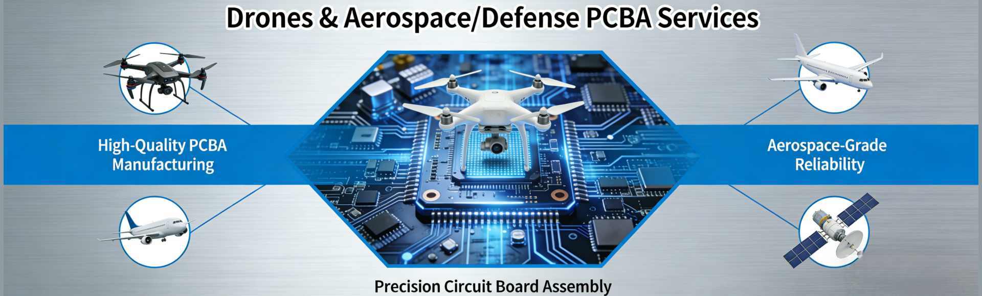 Drones & Aerospace/Defense PCBA Services