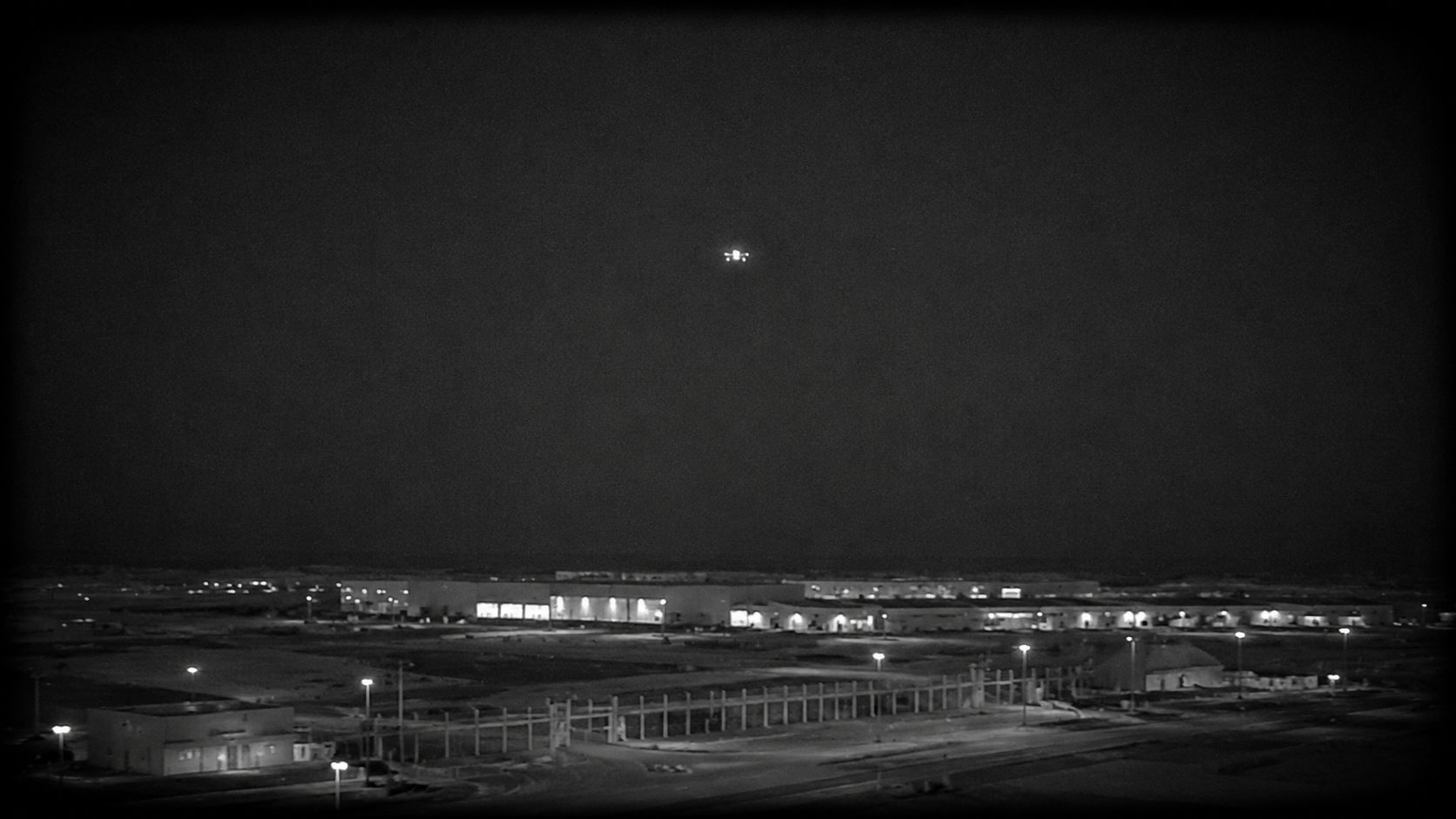 Multi-rotor UAV thermal detection over industrial area