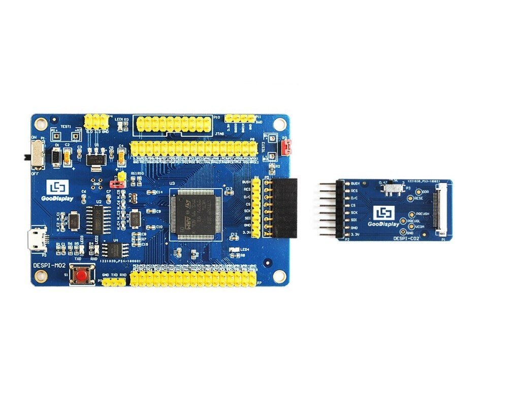 E-paper display development kit for SPI e-paper display,  Micro USB powered, DESPI