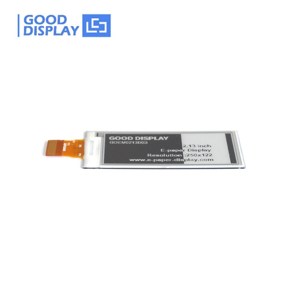 2.13 inch Black and white EPD e-paper display screen GDEM0213D23