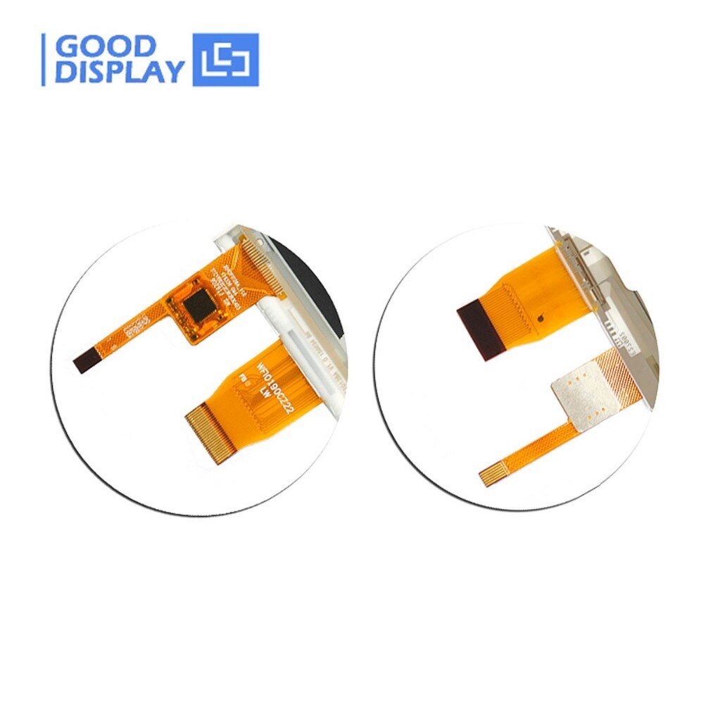 2.7 inch e-ink touchscreen SPI interface China 4 Grayscale e-ink screen manufacturer with touch panel