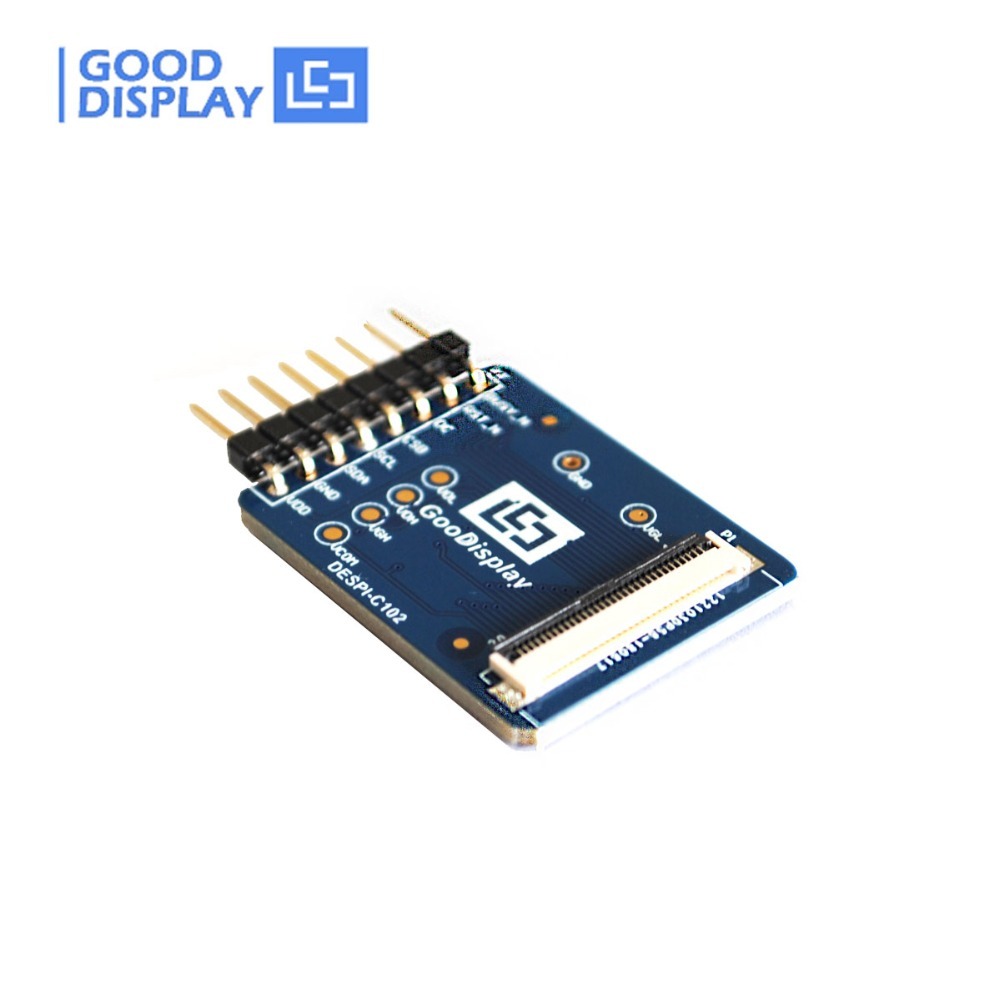 HAT Connection board demo kit for 1.02 inch e-ink display