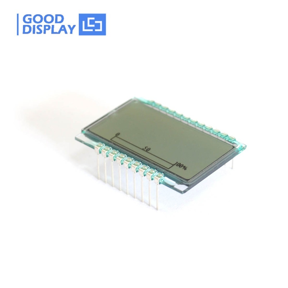 10 pieces, 6 digits LCD panel TN LCD with silk print -40~80C operating temperature GD46532