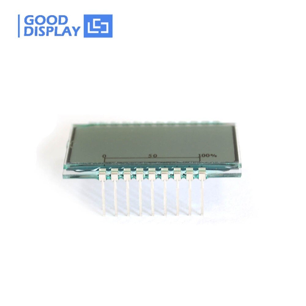 10 pieces, 6 digits LCD panel TN LCD with silk print -40~80C operating temperature GD46532