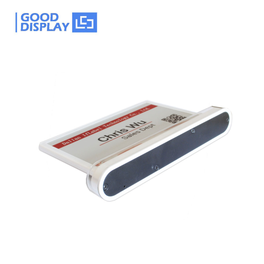 7.5 inch E-nameplate electronic meeting system wireless Bluetooth NFC e-paper display