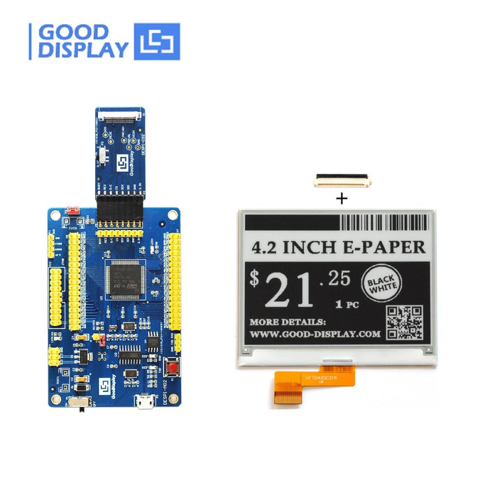 4.2 inch epaper display e-ink screen module with USB port Programmable ...