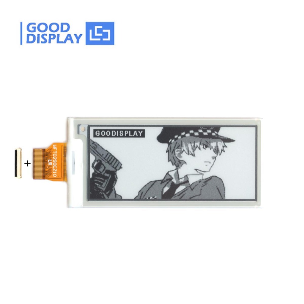 Promotion!!!2.9 inch 296x128 SPI interface 4 grayscale  e-paper panel partial refresh(5 pieces)