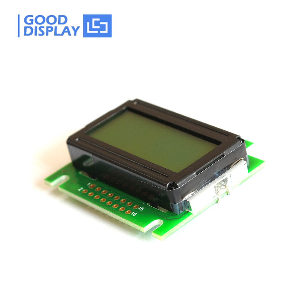 8x2 Yellow Green Character LCD display module YM0802A-1