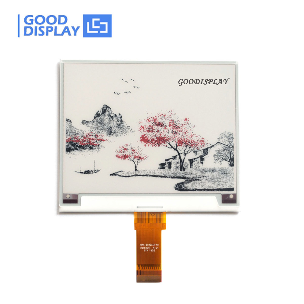 4.2 inch three colors e-paper display red electronic paper screen module GDEH042Z96