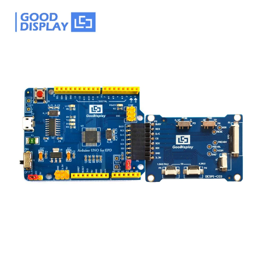 Paper Disc For Arduino Arduino UNO for EPD e-paper display multi-function development board ...