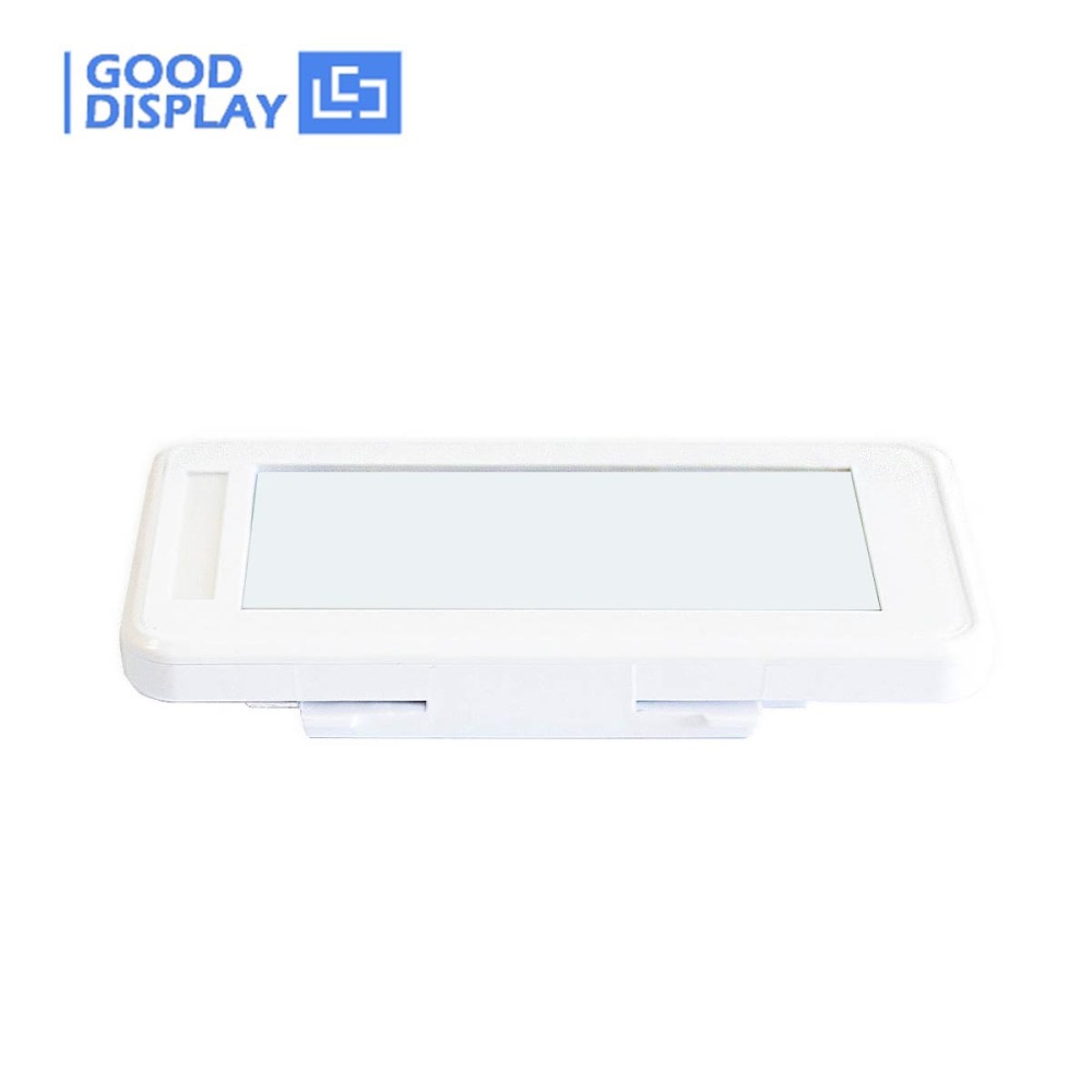 5 pieces 2.9 inch electronic shelf label housing shell case for esl tag accessories white,can put two batteries(not included)