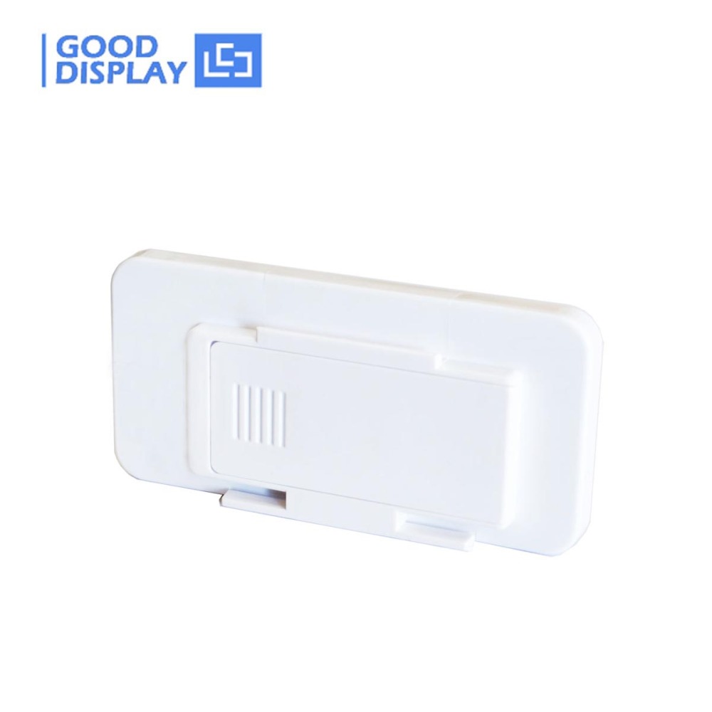 5 pieces 2.9 inch electronic shelf label housing shell case for esl tag accessories white,can put two batteries(not included)